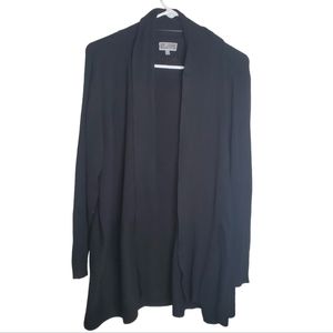JM Collection Long Black Cardigan
